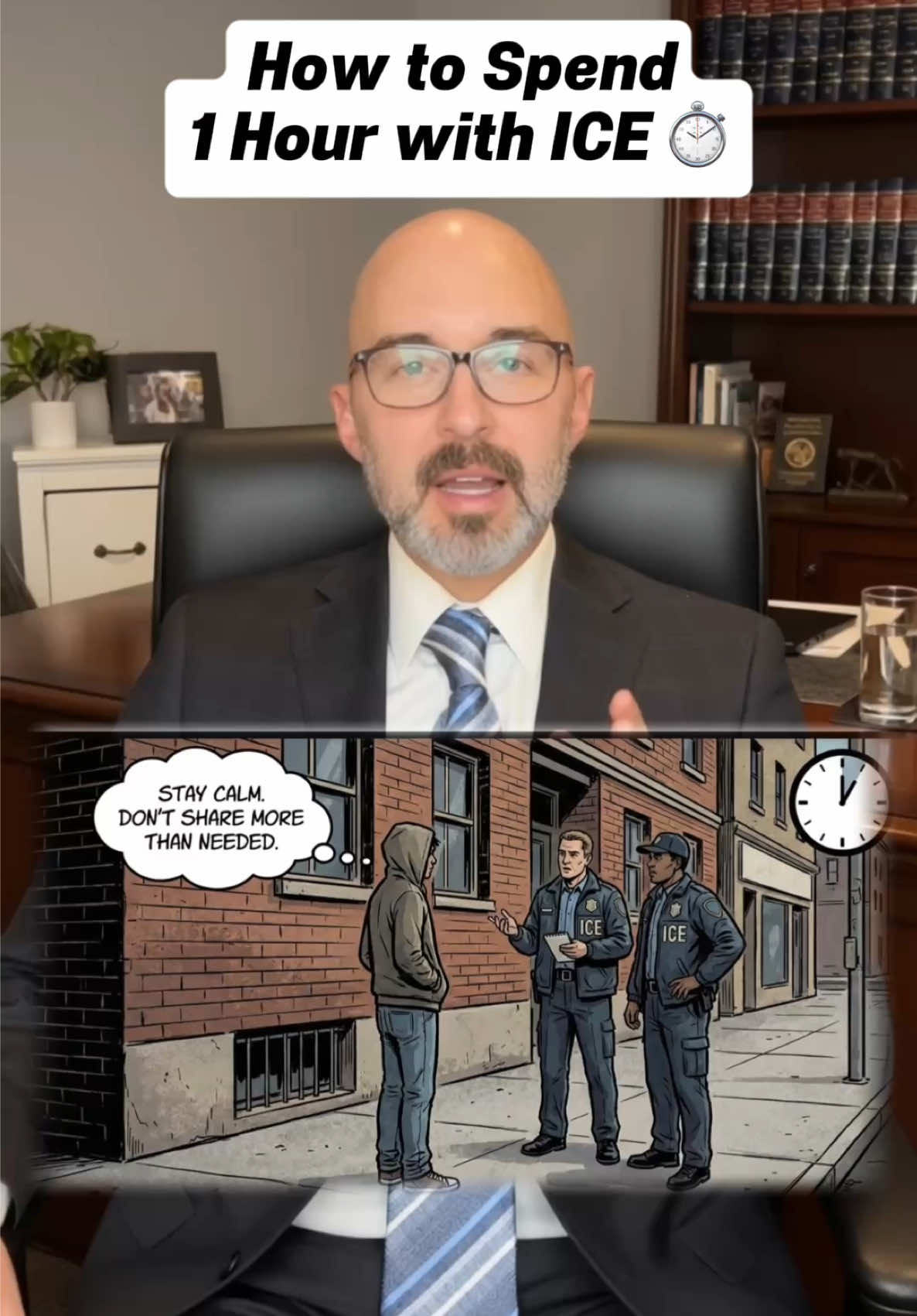 If ICE Stops You, Say This ONE Sentence#KnowYourRights #ICEEncounter #ImmigrationTips #USImmigration #StaySafe