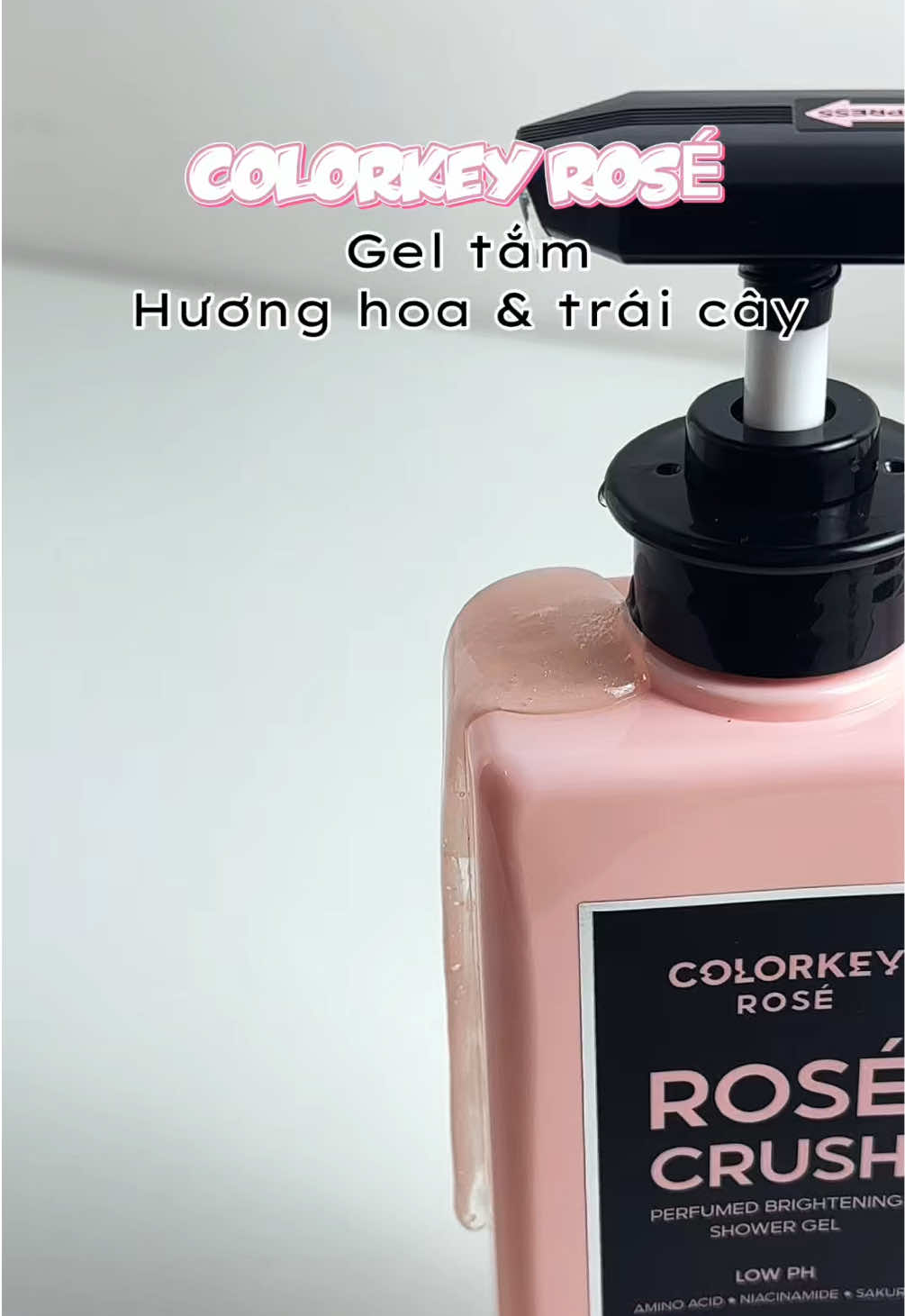 Bà nào Fan cứng bodymist  colorkey rosé thì không thể bỏ qua em này nha #colorkey #colorkeyrosé #xuhuong #geltamcolorkey 