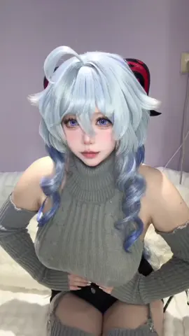 #douyin抖音 #cosplay #ganyu #GenshinImpact #cute 