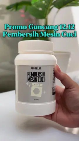 Serbu sekarang! pembersih mesin cuci lgi diskon 45% loh bund😱 #wiselieindonesia #GajianSale #promoguncang1212 #pembersihmesincuci #mesincucikotor 