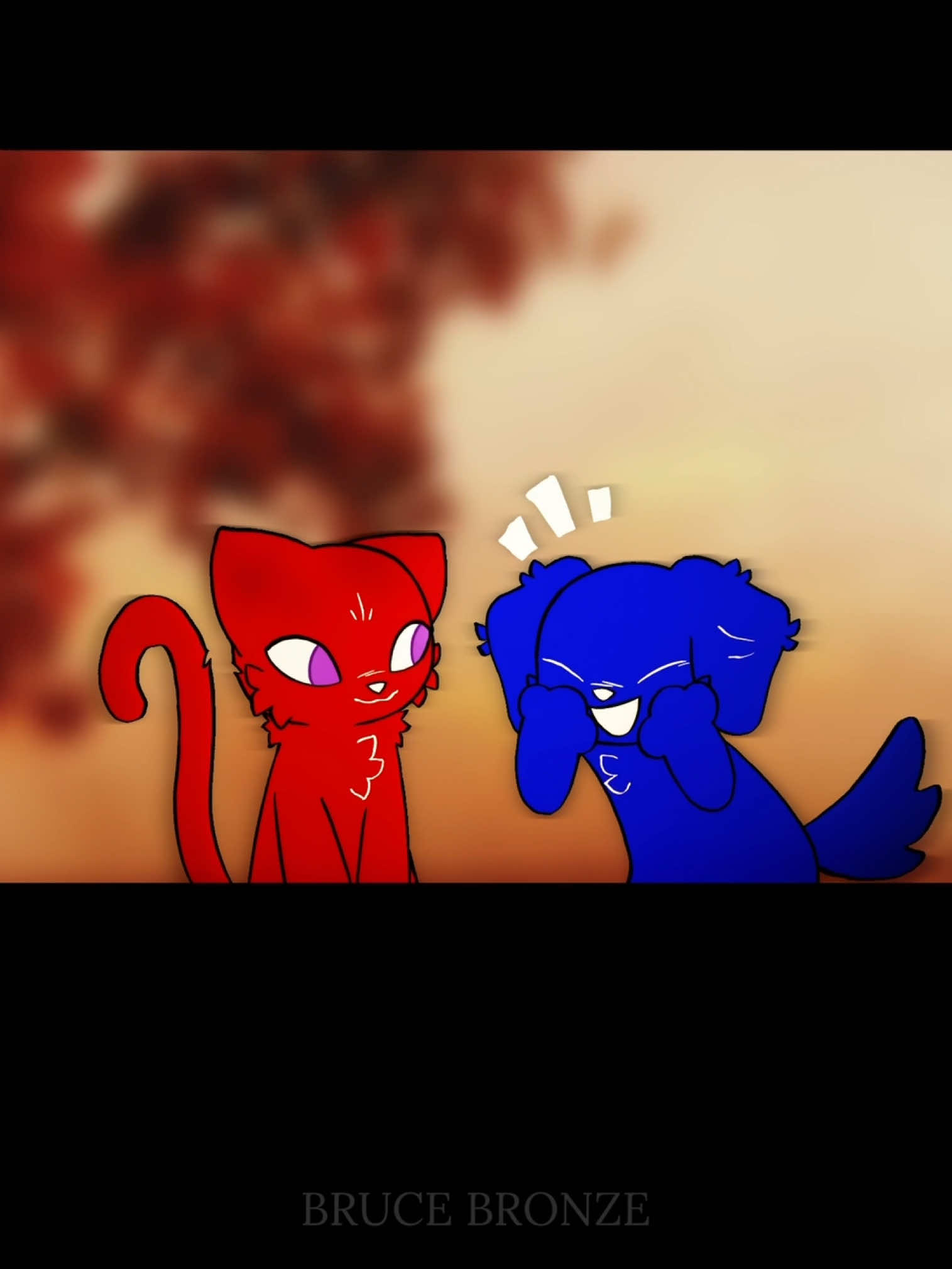 Like bubble gum, hubba Bubba to be exact. . #art #fyp #cat #animation #dog 