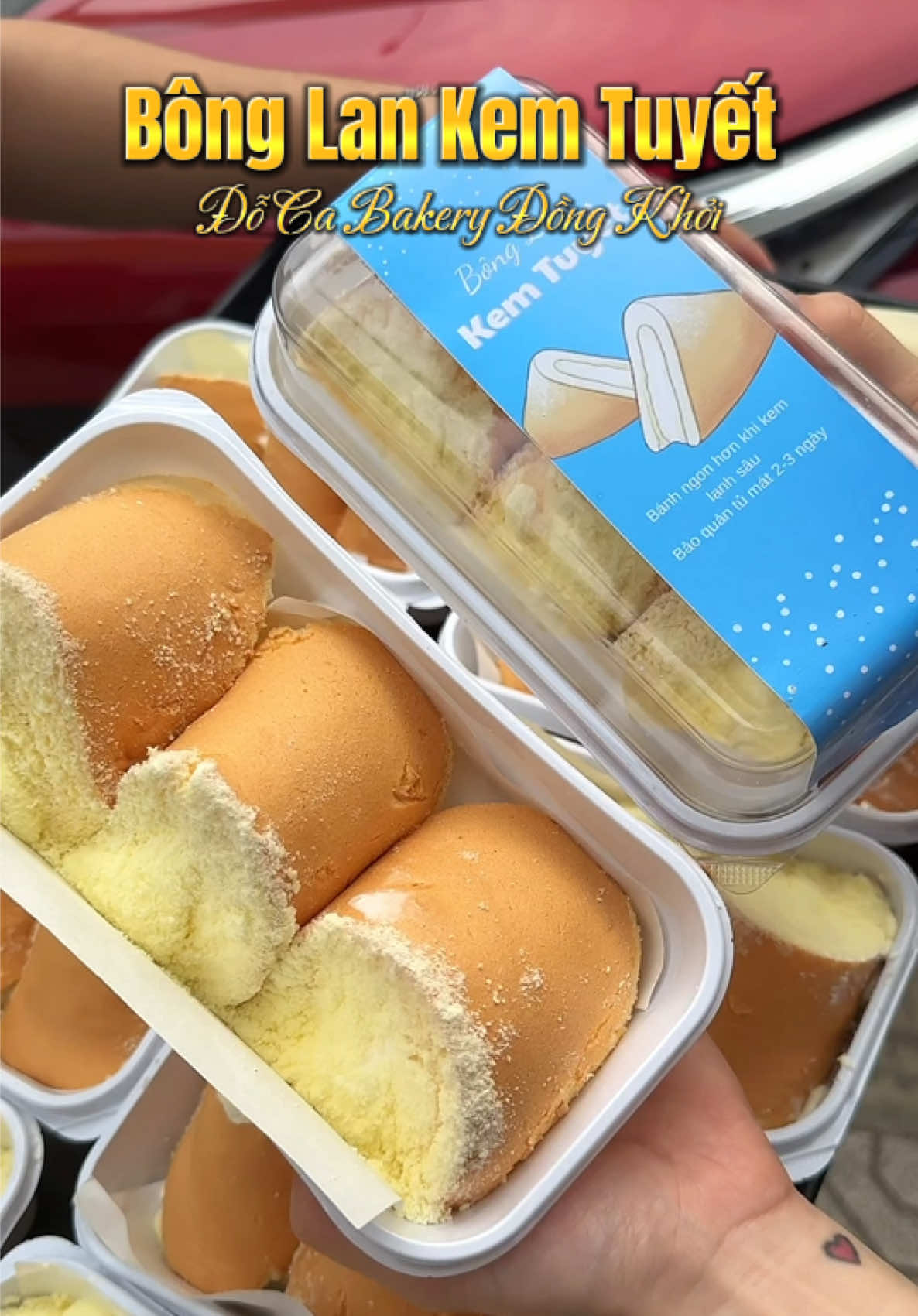 Bông lan kem tuyết đã có sẵn tại #ĐỗCaBakery #Bongnguyenbienhoa #bonglankemtuyet #bonglankemtuyetbienhoa #Bienhoa 