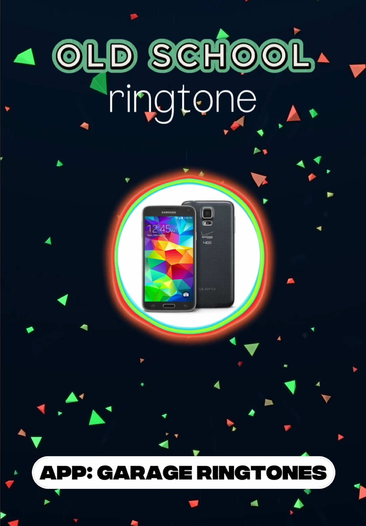 Old school ringtone ☎️📞 #oldschool #ringtone #garageband 