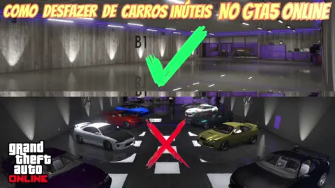 como desfazer de carros que você  não  quer no gta5 online #gameovo #Xbox #tiktok #gta5online #ps5 
