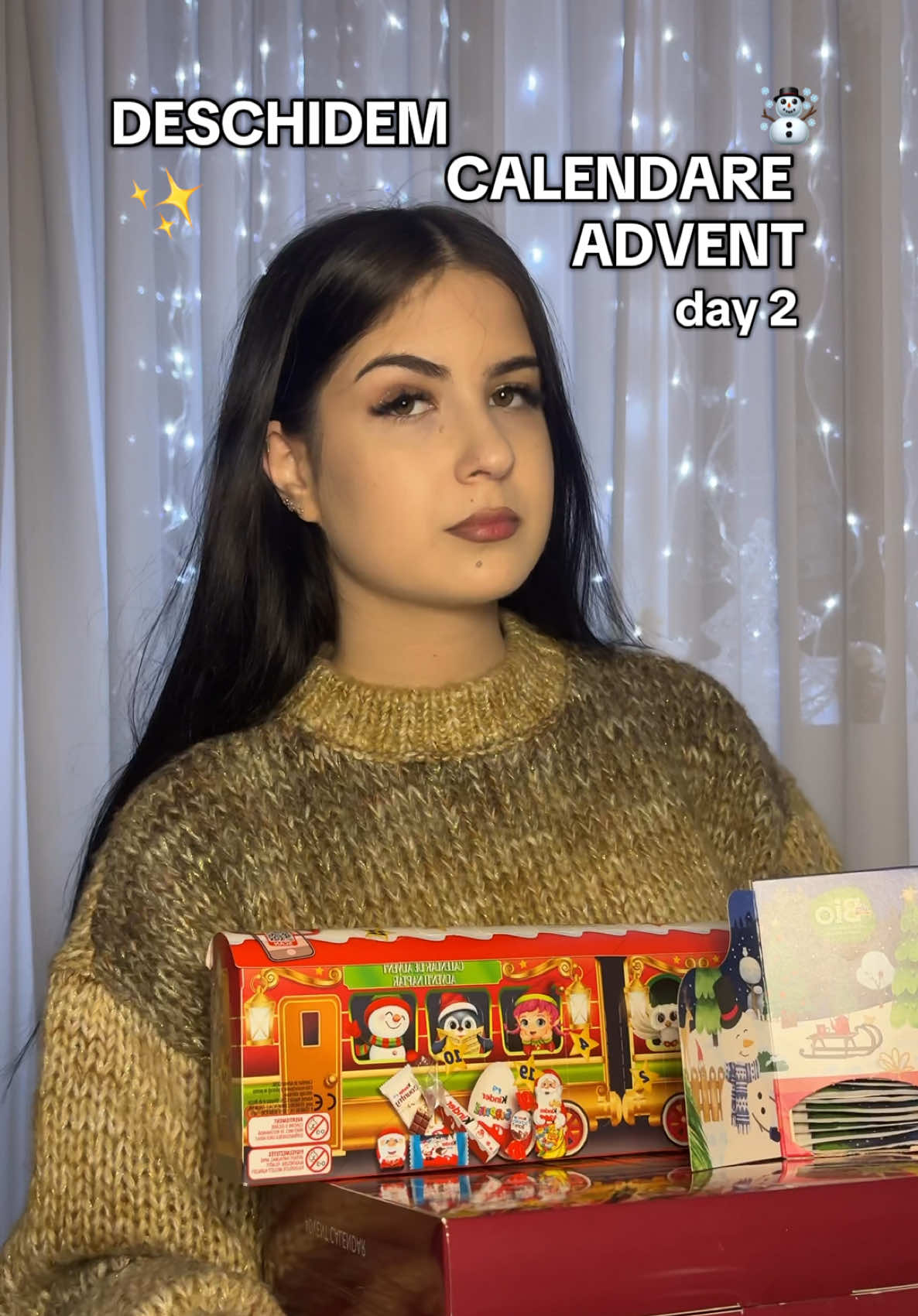 Ziua 2 în care deschidem calendare advent 🤍  Avem așa: 1. calendar advent cu ceaiuri din DM 2. calendar advent cu ciocolată de la Kinder 3. calendar advent cu makeup de la Douglas 4. calendar advent DIY Notino cu makeup/ produse de îngrijire  Follow dacă vrei să vezi tot ce se află în aceste calendare advent! 🤍❄️☃️ #calendaradvent #adventcalendar #oradea #notinoadventcalendar #dmromania 