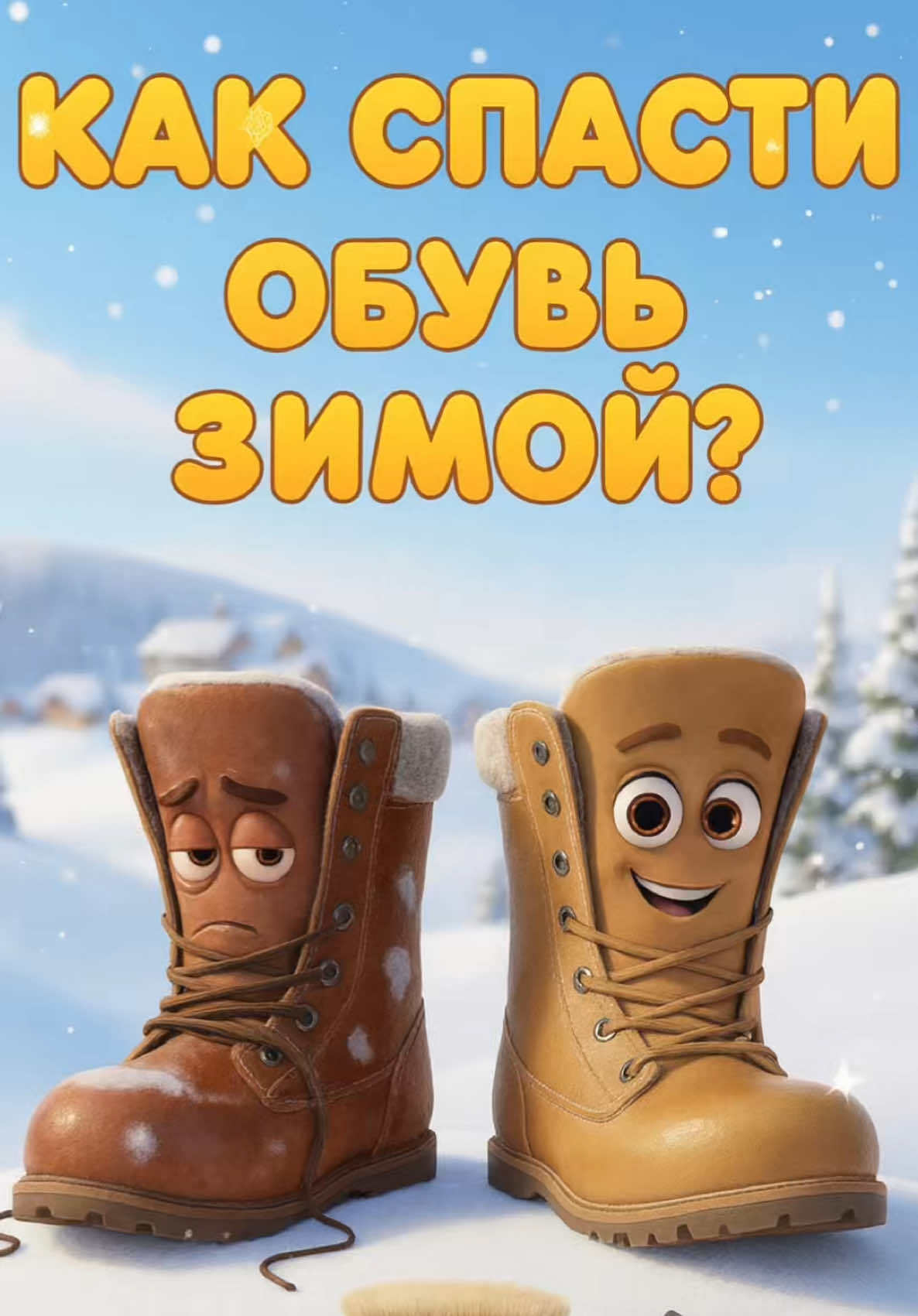 Зимой обувь страдает сильнее всего: соль, влажность, запах, белые разводы. Но это можно решить просто. Сохрани, пригодится: • крем для обуви + воск + фен защищают кожу от соли • уксус с водой 1:1 убирает соляные разводы • замше помогает только пар + мягкая щётка • нубуку — только пена, без воды и без нажима • сушить — только бумага, не батарея • чайные пакетики внутри убирают запах и влагу Пусть твоя обувь переживёт зиму красиво ❄️👢 #зимниелайфхаки #лайфхак #обувь #ботинки #советы         