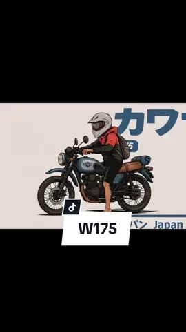 Kawasaki W175#kawasaki #W175 #w175custom #w175indonesia #FYP