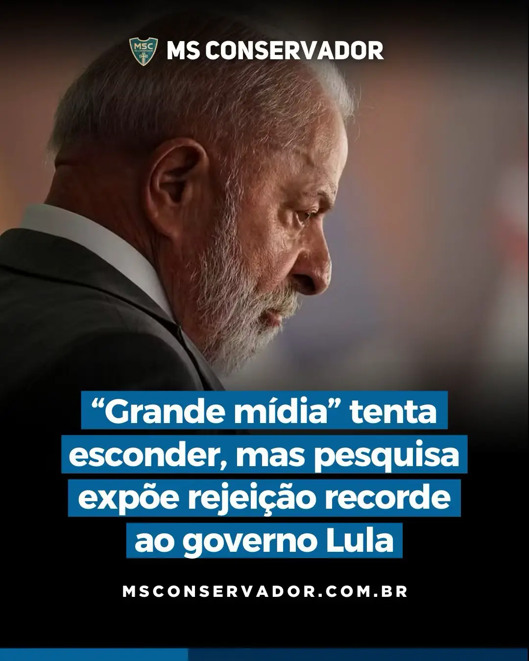 A desaprovação ao presidente Luiz Inácio Lula da Silva aumentou e atingiu 50,7%, segundo pesquisa AtlasIntel/Bloomberg divulgada nesta terça-feira (2). O índice cresceu 2,6 pontos percentuais em relação ao levantamento de outubro. Já a aprovação recuou para 48,6%, ante 51,2% no mês anterior. A avaliação da gestão federal também apresenta tendência de queda. Para 48,6% dos entrevistados, o governo é “ruim ou péssimo”, enquanto 44,4% classificam como “ótimo ou bom”. Outros 7% consideram a administração “regular”. O levantamento aponta que criminalidade e tráfico de drogas são as principais preocupações da população, citadas por 62,7% dos entrevistados. Em seguida aparecem a corrupção (59,8%) e, em terceiro, temas ligados à economia e inflação (21,9%).