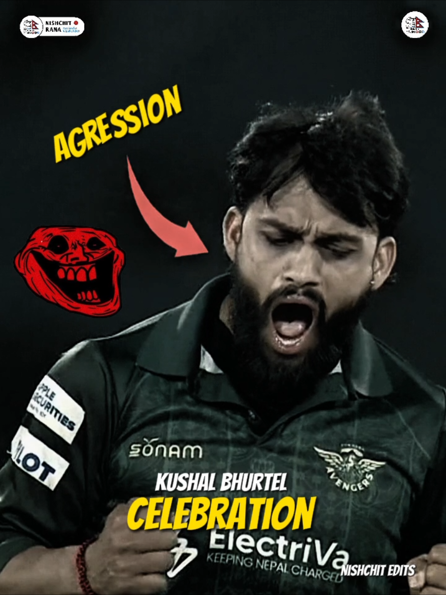 Aggressive Kushal Bhurtel 🥵 ▪︎ Pokhara Avengers vs Karnali Yaks ▪︎ #nepalpremierleague #kushalbhurtel #pokharaavengers 