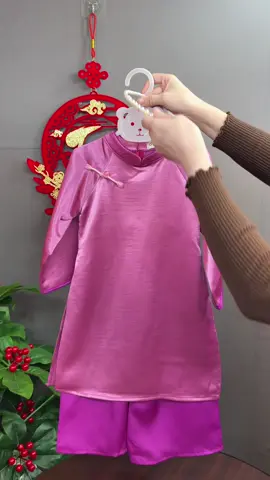 Áo dài tết bé gái #aodaibegai #aodaitetbegai #thoitrangtreem 