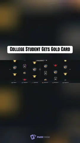 College Student Gets Gold Card
