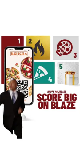 Deck the halls with slices of jolly! 🍕❄️ Get ready for a month of sizzling promos that'll make your December extra cheesy. Who's ready to sleigh their pizza game?  Join Blaze Rewards now to get exclusive weekly rewards and more! #blazepizza #pizza #holidays 