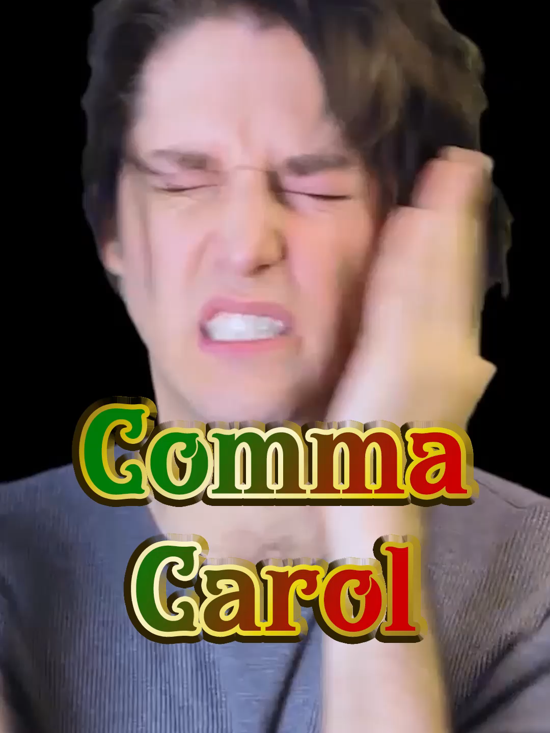 Where is the comma in 