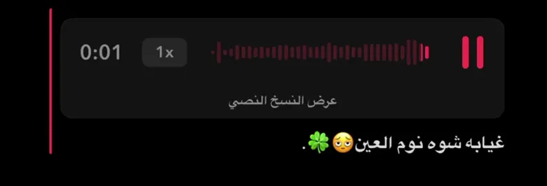 غيابه شوه نوم العين🫩🍀. #اغاني #اكسبلور #fyp #viral #duet 