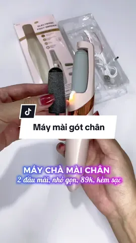 Máy mài chà gót chân 2 đầu mài #maychagotchan #maymaichan #maymaigotchan #maychagotchancaocap 