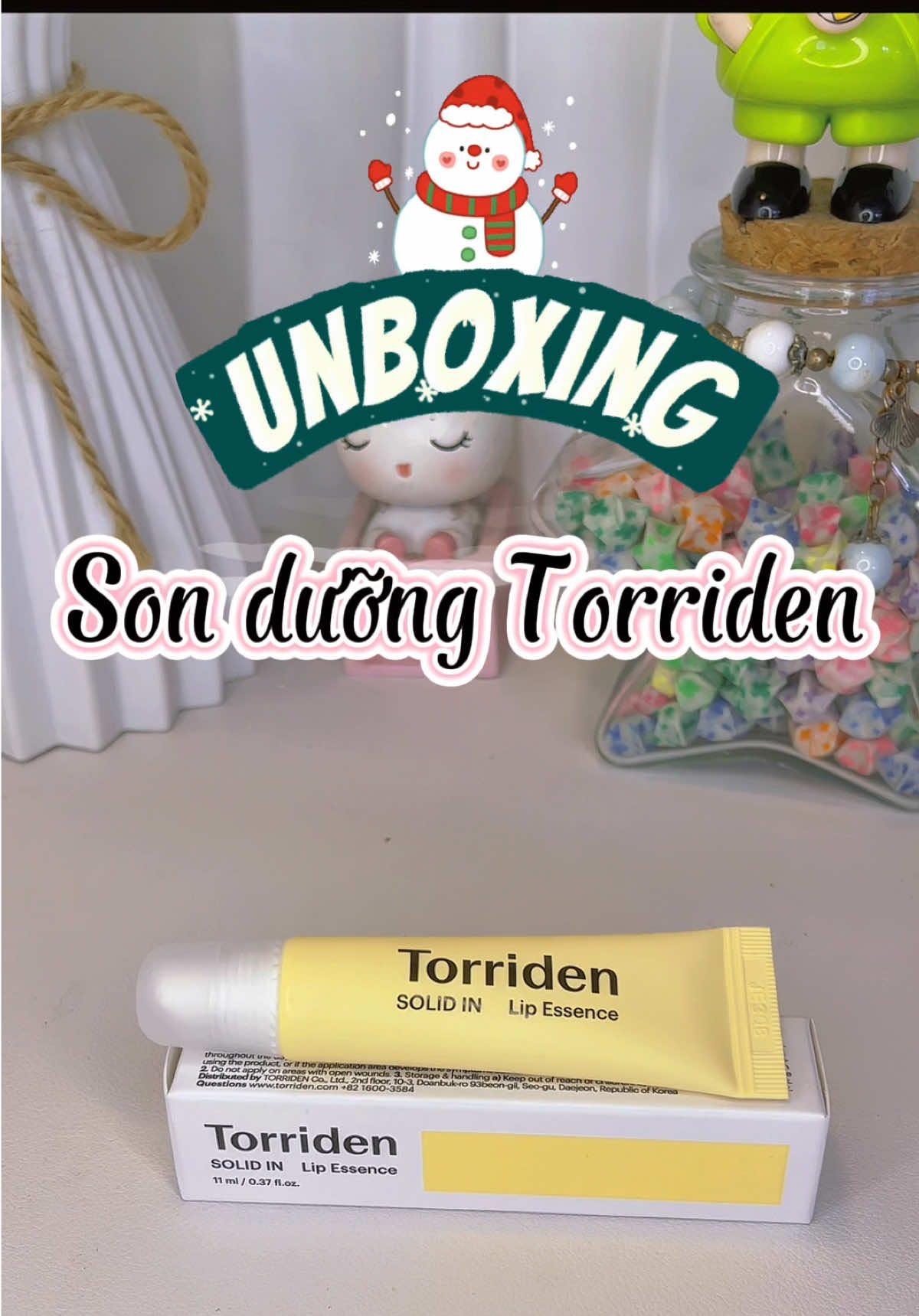 Phần 45| Unboxing son dưỡng mỗi Torriden quốc dân #doxinhmoingay #sonduongmoi #torriden #viralvideo #xh 