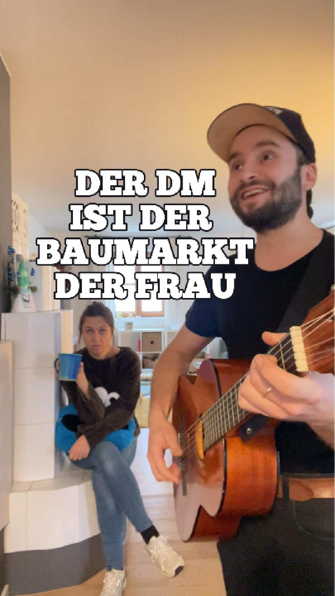 Der DM ist der Baumarkt der Frau. Was meints ihr? #liedermacher #mundart #bairisch #bayern #gstanzl  @DM 🇩🇪 @isafischer11 