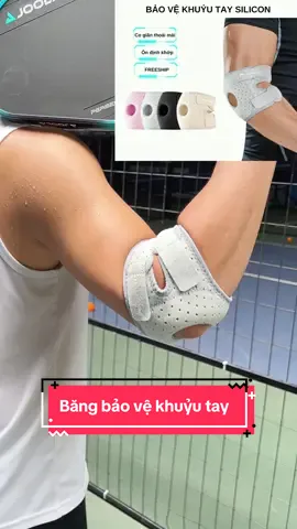 Băng bảo vệ khuỷu tay khi chơi Pickleball #sportsontiktok #phukienpickleball #baovekhuyutay #bangbaovekhuyutay 