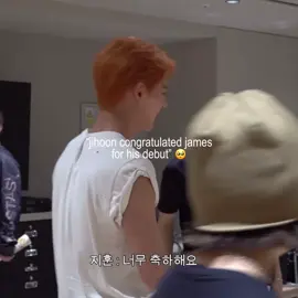 them saying ‘feels so strange’ kinda hits diff when u remember they used to be maknae line in the same group 😭 #james #cortis #jihoon #tws #traineeA 