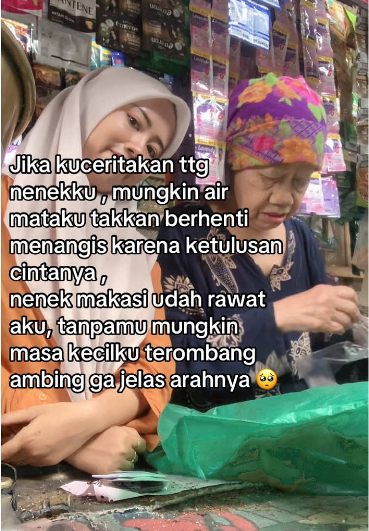 Hidup lebih lama lagi ya mbah kuuuu🥺❤️ #fyp #nenek 