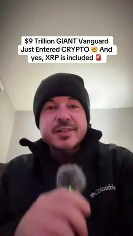 December 2nd,  2025 🗞️ $9 Trillion GIANT Vanguard Just Entered CRYPTO 🤯 And yes..XRP is included 🚨 Breaking news Vanguard finally caved. After years of calling crypto “speculative nonsense,” the $9T legacy giant just opened access to crypto ETFs — including funds with XRP exposure. This is a huge XRP ETF update: This is the moment conservative wealth, pension money, and long-term capital finally steps into digital assets. 50 million Vanguard investors can now get regulated crypto exposure without Coinbase, Uphold, or cold storage. Crypto isn’t fringe anymore. It’s now infrastructure. Stay locked in. Not financial advice. #XRP #CryptoNews #Vanguard #ETF #xrpcommunity 