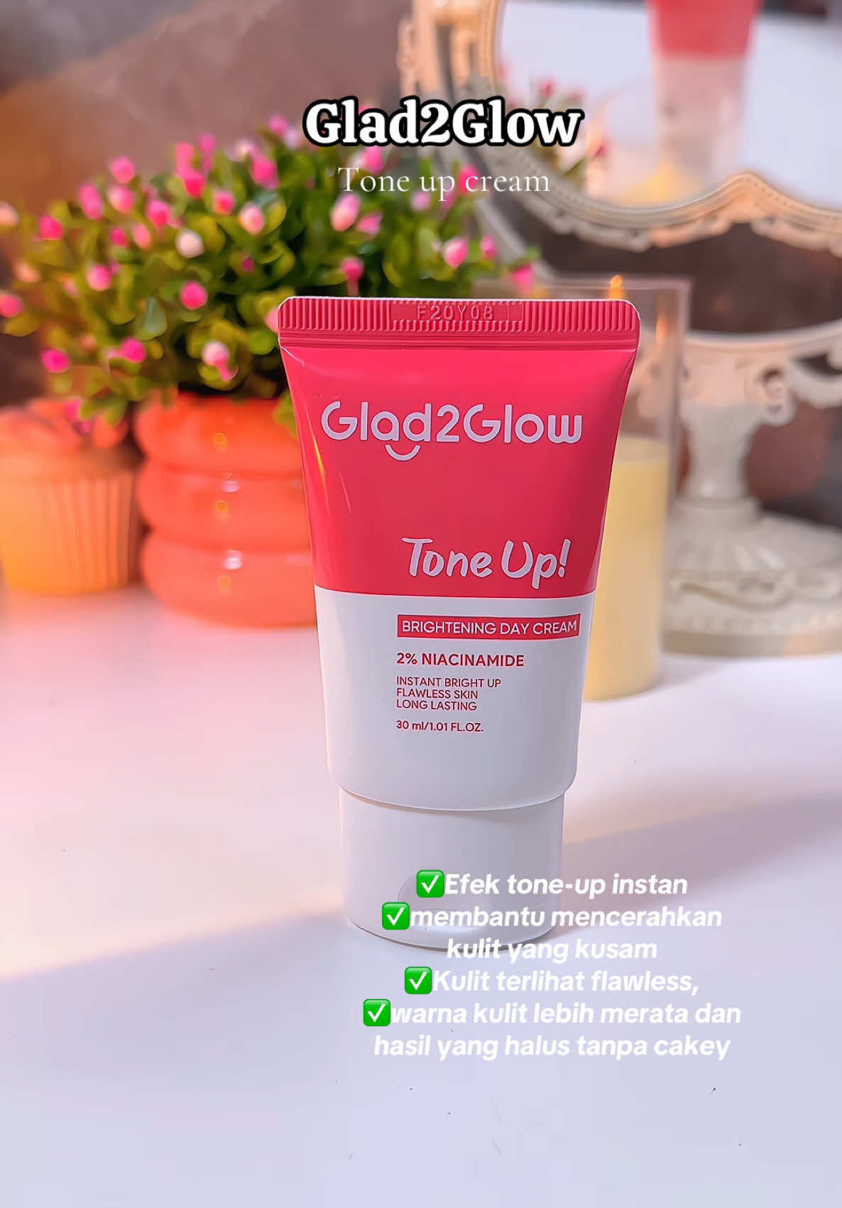 #toneupcream #glad2glow #promo1212 