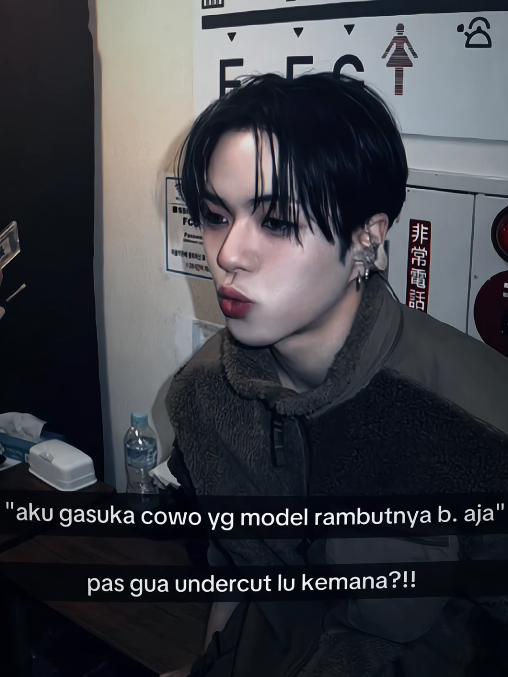 mau dia botak mau dia gondrong, kalo dia cakep tetep cakep pokoknya😗 #jaehyuk #yoonjaehyuk #treasure #fyp #trend 