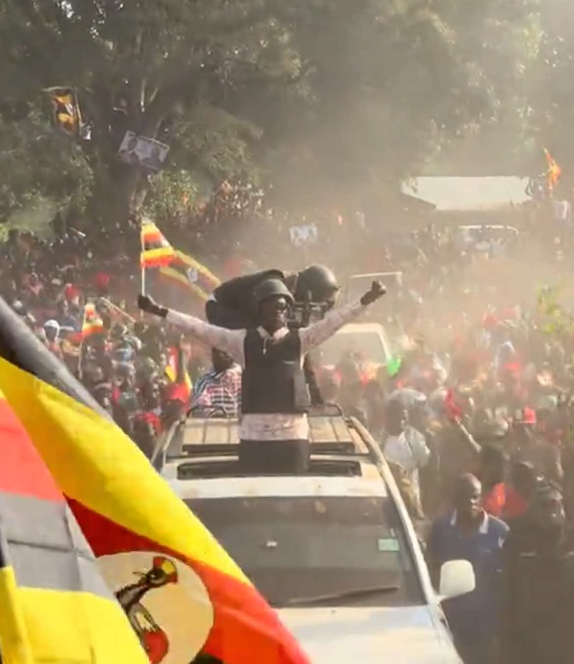 THIS IS LUWEERO.  #ProtestVote2026 #ANewUgandaNow #PeoplePowerOurPower 