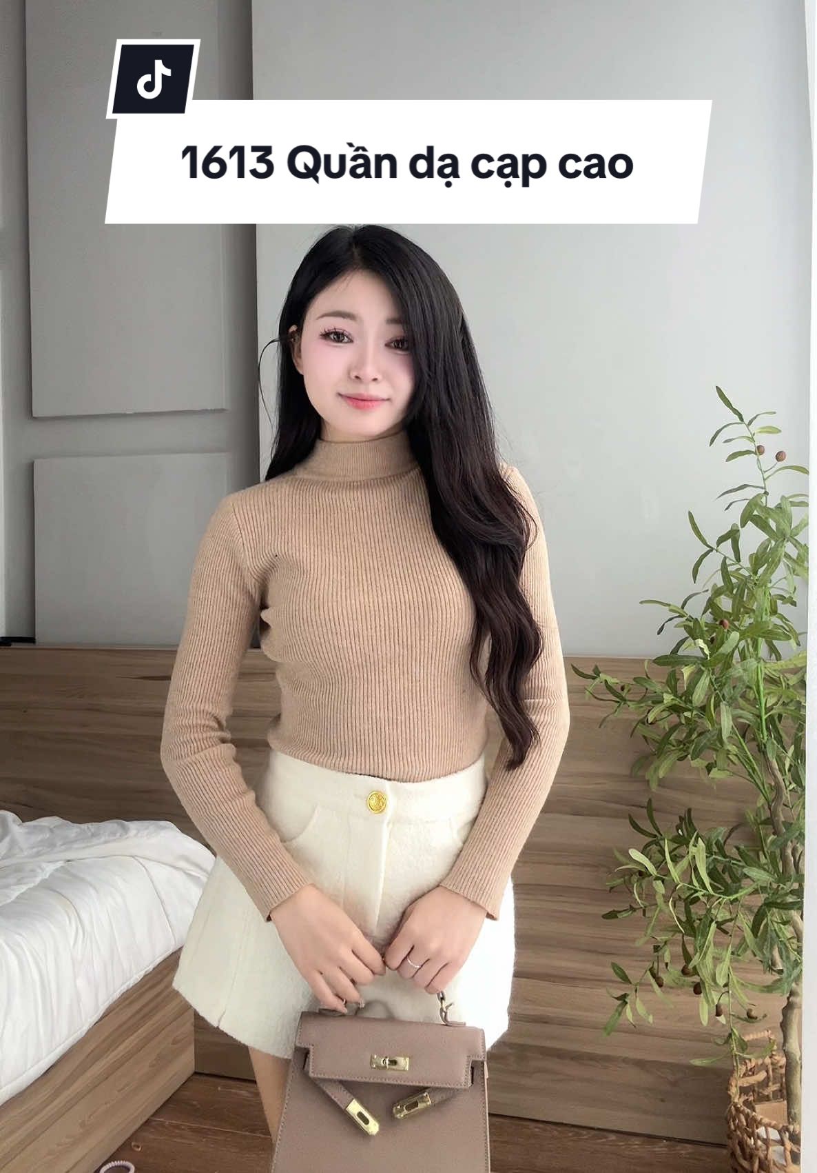 Quần dạ ép cạp cao #reviewquanao #outfitideas #mixandmatch #quancapcao #quandaep 