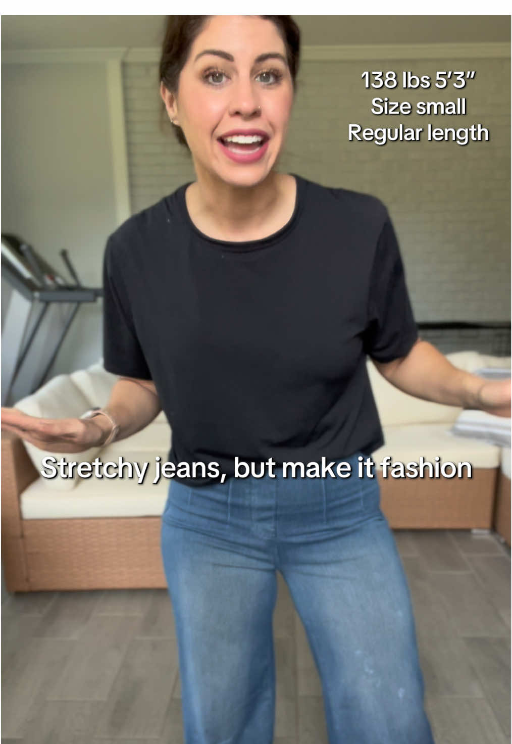 Thank you @Halara_official for making jeans comfy again🥳 these have tummy control, are soft and stretchy and still look amazing! #halara #halarajeans #tiktokshopblackfriday #tiktokshopcybermonday #holidayhaul 