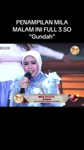 Penampilan @DA7 MILA malam ini full 3 so😍 #milada7 #milenda7 #da7 #da7indosiar #fyppppppppppppppppppppppp 