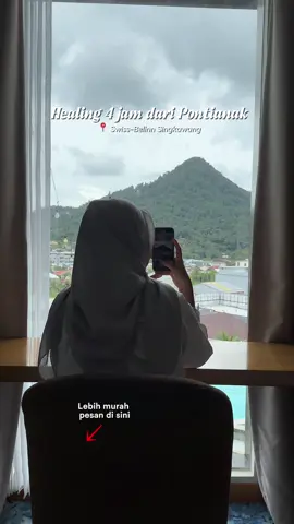Paling suka sama view ini🥹✨ 📍 Swiss-Belinn Singkawang #hotelsingkawang #wisatapontianak #singkawang 