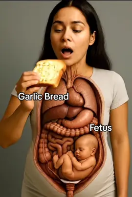 What happens when you eat garlic bread while pregnant? #PregnancyNutrition #HealthyPregnancy #GarlicBreadFacts #PregnancyDiet #momtobetips 