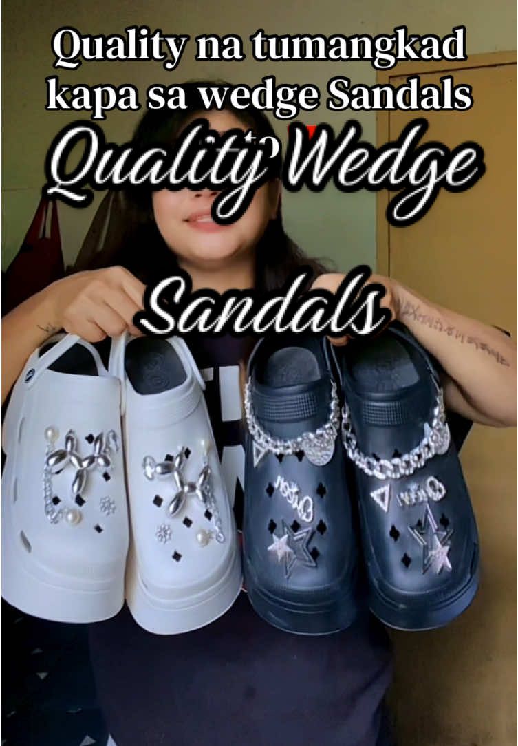 Quality at pang matagalan na wedge sandals #9cmheels #wedge #highheels #footwear #wedgesandals 