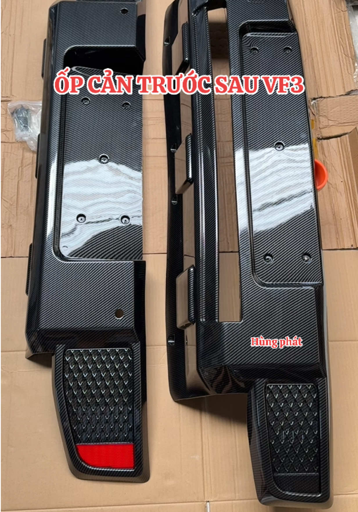Ốp cản trước sau VF3 #xuhuong #opcanvf3 #phukienvf3 #vf3 #opcan 