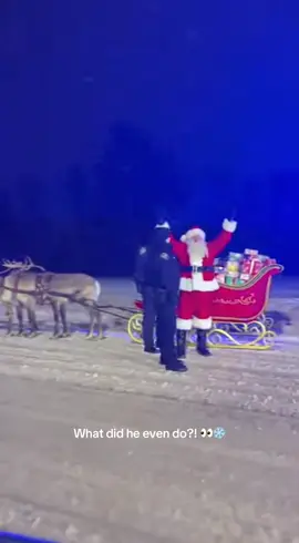 Christmas didn’t go as planned… 🎅🚓 