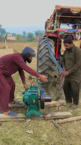 help start diesel engine tractor new experiment 