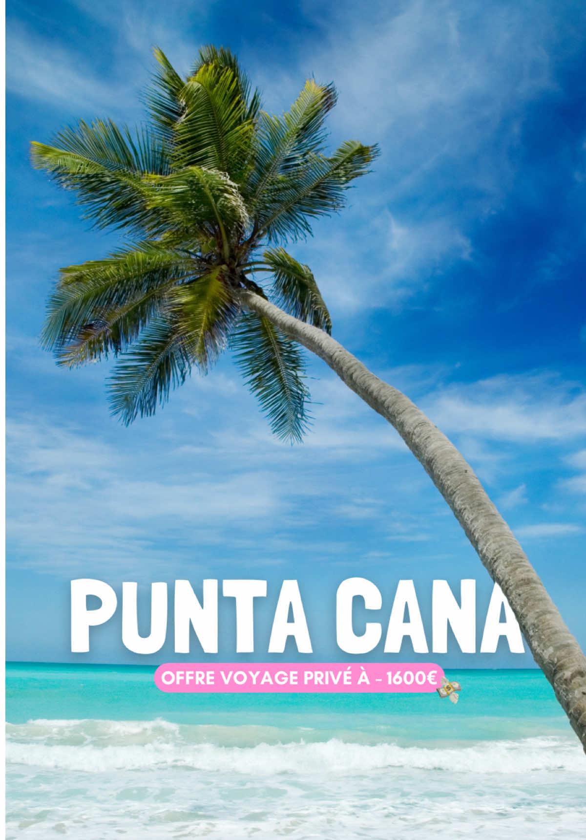 8 jours de rêve à Punta Cana dès 1568€/pers. 🇩🇴 Ici la meilleure option : départ de Paris pour une durée de 8 jours/ 7 nuits à 1568€/pers du 3 au 11 septembre 2026 🤝🏻 Plages, coco, détente … le combo parfait trouvé sur @Voyage Privé  Je te chaque jour les meilleurs bons plans pour voyager sans te ruiner 💸 🔗 Lien direct de l’offre dans ma bio ! #puntacana #voyageprive #bonsplansvoyage #republicadominicana #travel