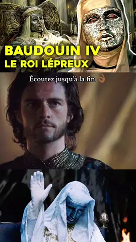 Baudouin IV, parfois surnommé Baudouin le Lépreux, né en 1161 et mort en 1185, est roi de Jérusalem de 1174 à sa mort. Sa lutte contre la lèpre et ses victoires militaires qui maintiennent l'intégrité du royaume de Jérusalem pendant plus de dix ans font de lui une figure marquante des États latins d'Orient. #histoire #cinema #batail #croisade #france🇫🇷 