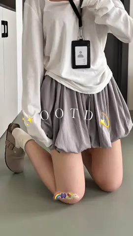 ผ้าดีมีซับบ✨ #กระโปรงบอลลูน #กางเกงบอลลูน #กระโปรงพรางหุ่น #คลาสแฟชั่น #tiktoklooks 