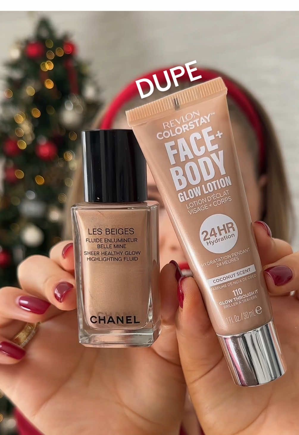 Chanel is R1075 the Revlon is R239 … definitely try this dupe! 