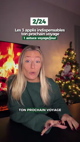 Jour 2 🌲 | Les 3 applis INDISPENSABLES pour voyager en 2025 🌍🔥 Si tu pars bientôt en voyage… tu DOIS avoir ces apps dans ton téléphone. Elles m’ont littéralement sauvé plus d’une fois! 😅 👇 et toi tu utilises lesquelles ?  #voyage #travelhacks #astucesvoyage #applisvoyage #tiktokvoyage 