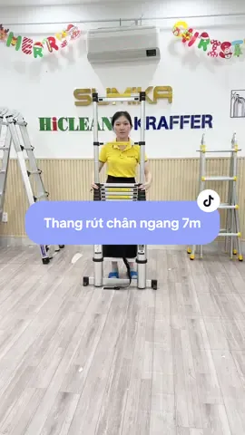 Thang rút nhôm nguyên bản 7m #sumika #thangnhom #thanggapgon #thangdienlanh #congtrinh 