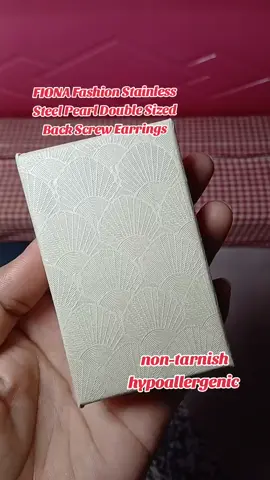 Stainless steel pearl earrings good quality perfect pang gift for adults and kids checkout na 4 sizes available non faded hypoallergenic #earrings #giftideas #fyp #affiliate 