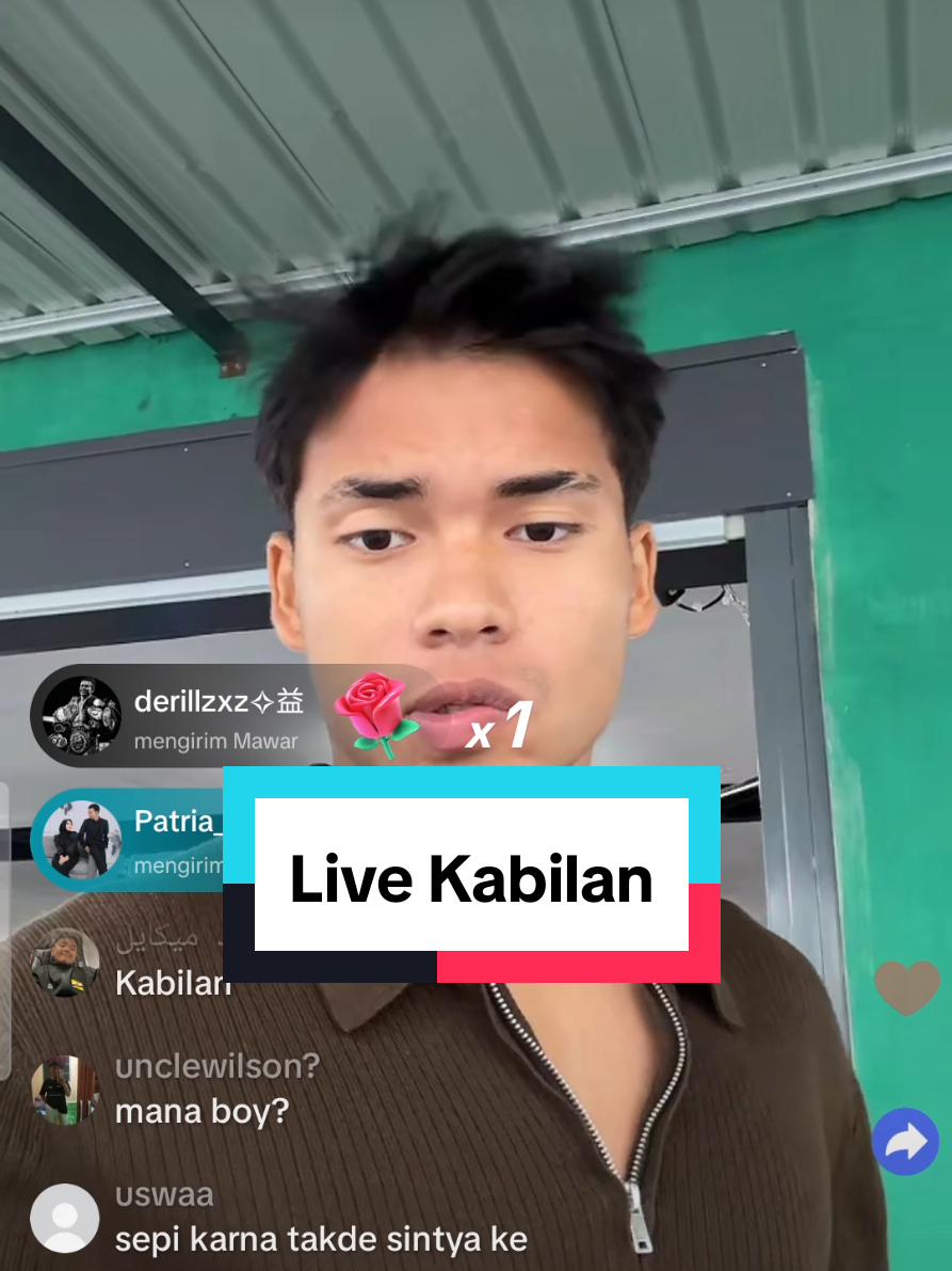Membalas @_chikaptri ini live kabilan tadi sore kak, cuma sebentar livenya 😍 @kabilanjelevan  #kabilanjelevan #sintyamarisca 