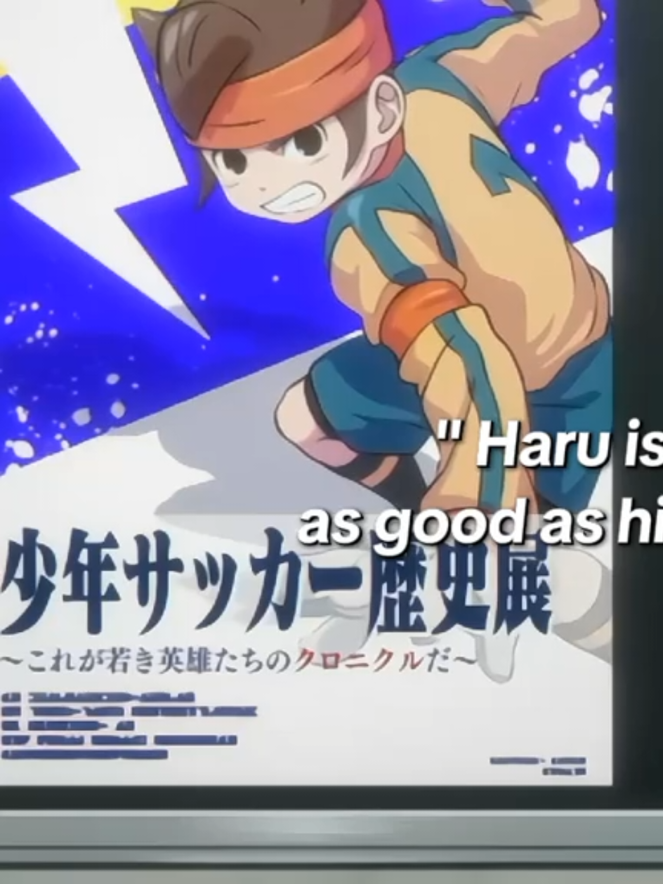 I'm sorry, but Haru is better  #inazumaeleven #inazumaelevenforever #inazumaelevenvictoryroad  #fyp #viral 