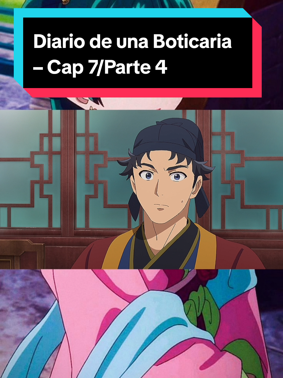Diario de una Boticaria – Cap 7/Parte 4 #anime #animeexplicado #diariodeunaboticaria #kusuriyanohitorigoto 