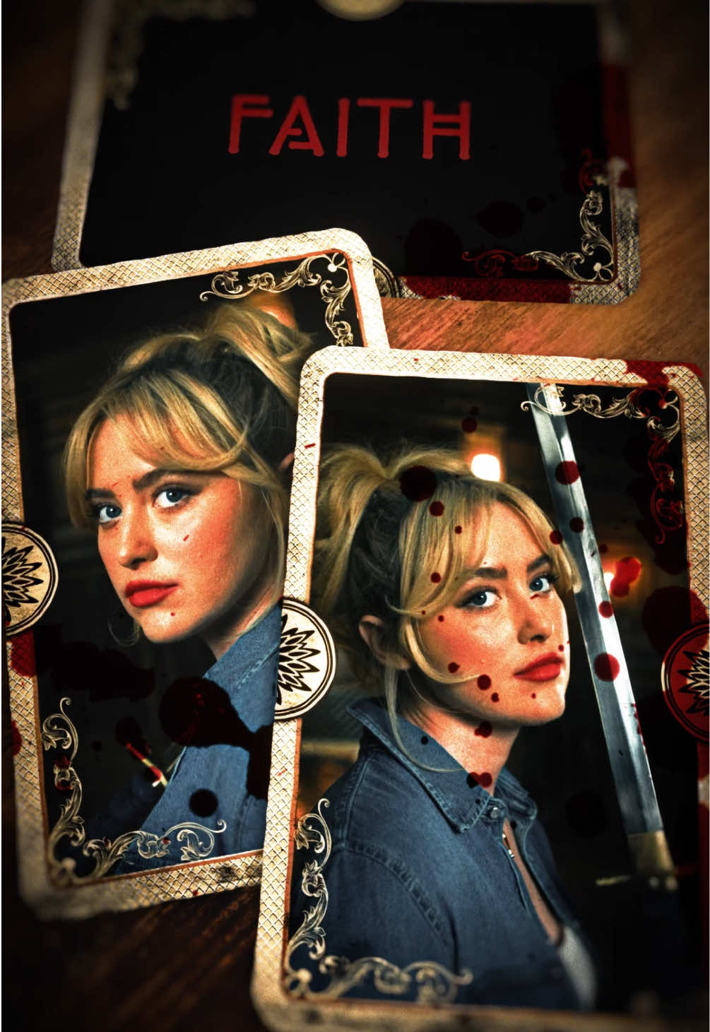 Lookin’ sharp, sis. Kathryn Newton is Faith in #ReadyOrNot2. Trailer tomorrow.