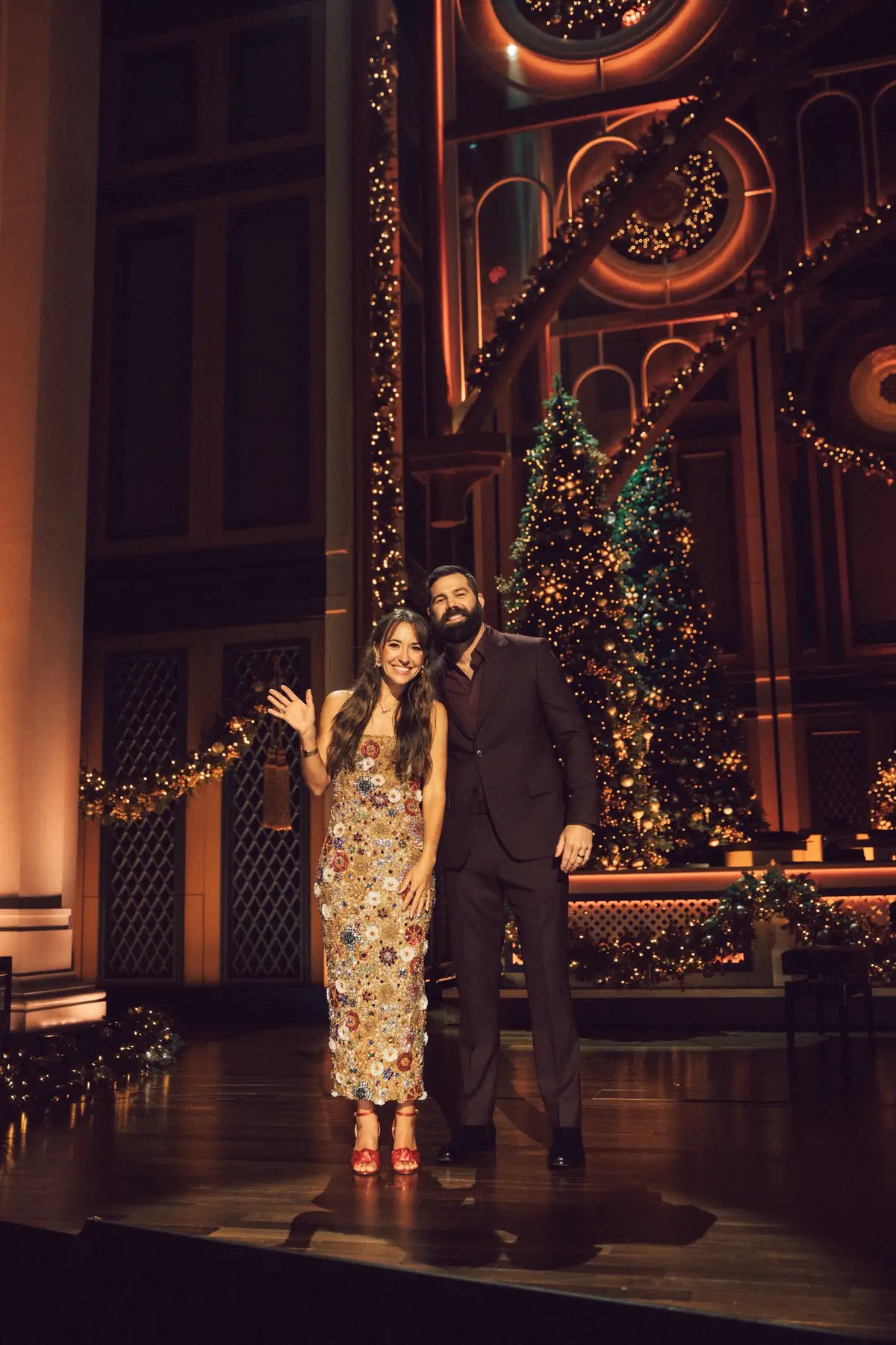 Excited to host #CMAchristmas with my friend @Lauren Daigle. Tune in tonight at 9/8c on @ABC or watch the next day on @hulu. @Country Music Association 