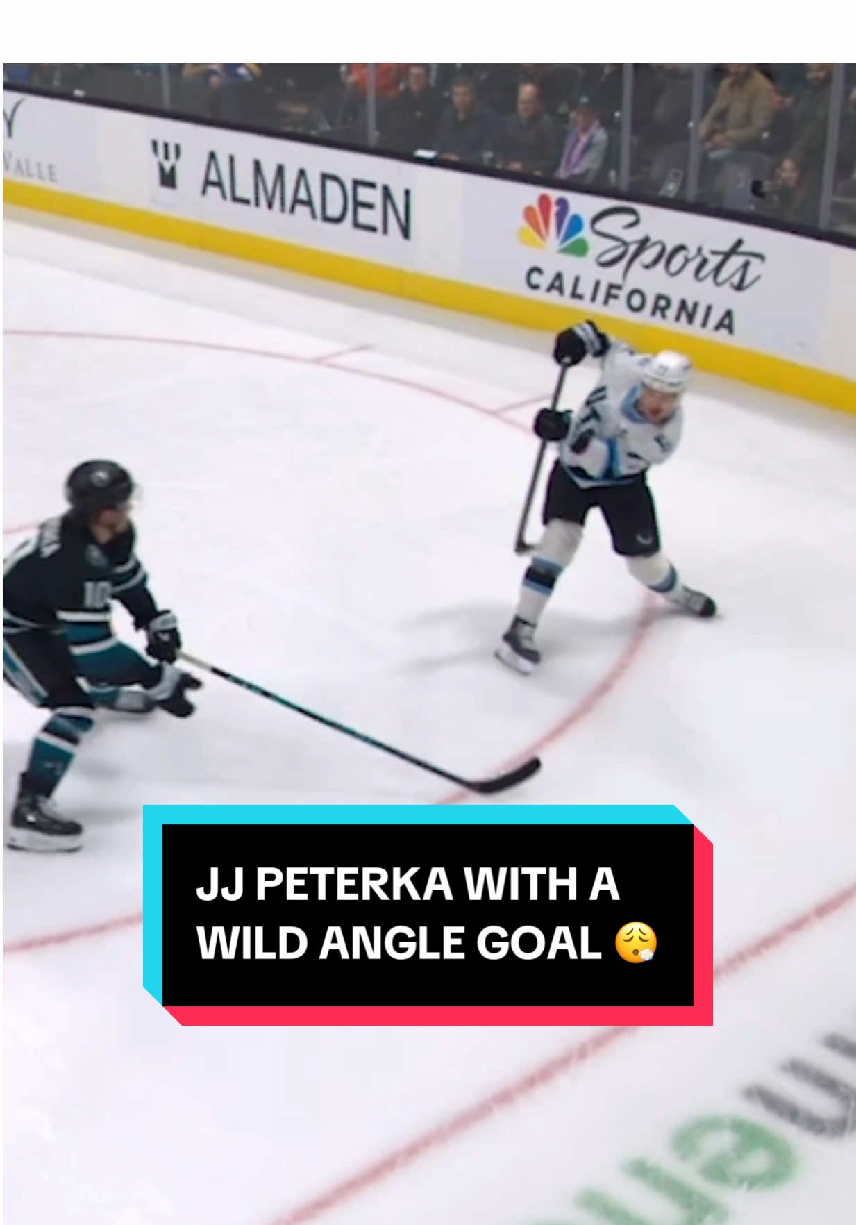 that was sick‼️ #NHL #hockey #sports #UtahMammoth #JJPeterka 